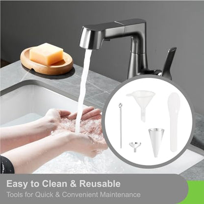 7Pcs Cremation Kit for Ashes with Funnel Set Mini Tiny Funnels for Filling Small Bottles and Jewelry Practical Filling Tools for Urn Pendant Necklace Ashes Preservation and Liquid Transfer