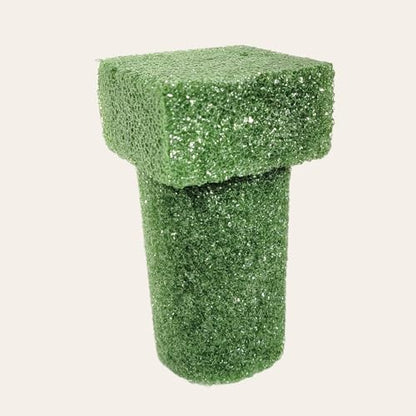 Set of 4 Floral Foam Cemetery vase Inserts - Flower Foam for Crafts Headstone Decorating DIY Projects