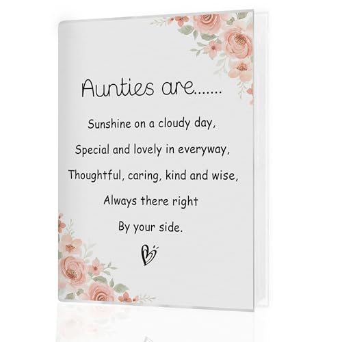 Auntie Gifts Photo Albums 4x6 Pictures, Aunt Gifts from Nephew Niece, Best Auntie Gifts Small Memory Photo Album Book for Family Wedding Anniversary Vacation Travel - color: Aunties