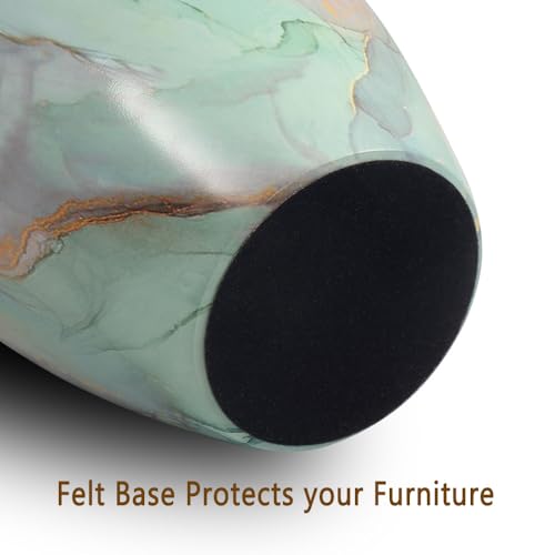 Green Marble Finish Cremation Urn for Ashes Adult Male Female - size: Large,Green Marble Finish
