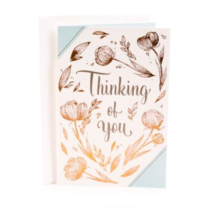 Hallmark Thinking of You Card (Brighten Your Day Flower Pattern) - style: Thinking of You