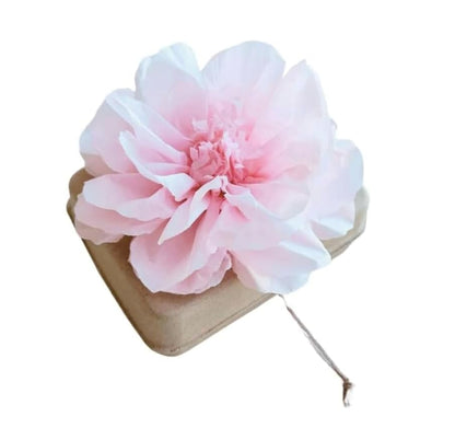 Biodegradable Water Burial Urn Kit with Pink Flower – Cruise Approved Ocean Ashes Scattering Ceremony with Certificate (3 Sizes) (Large) - size: Large
