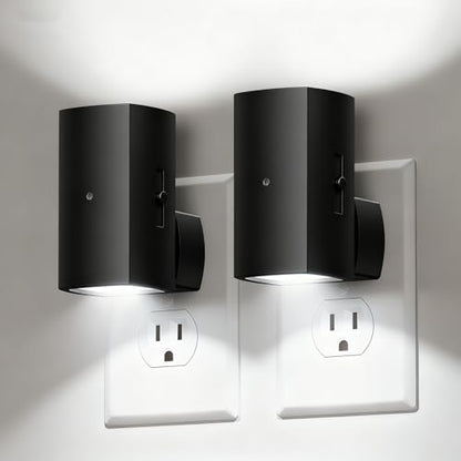 Brightown BL-WM-Square-Black-PW-2PC - color: Pure White, size: 2 PACK Black