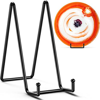 TR-LIFE 3 Pack 10 Inch Plate Stands for Display - Large Picture Stand