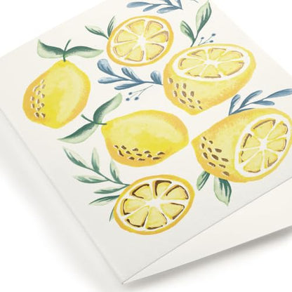 Minted | Blank Greeting Card, All Occassions, 5x7 w/Envelope | Lemons - color: Lemons