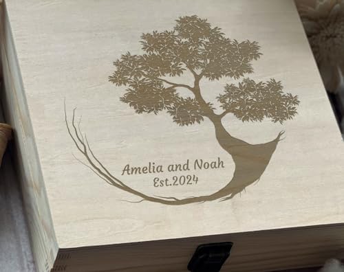 Eternal Tree of Life - Custom Engraved Memorial Gifts with Personalized Name Dedication, Unique Remembrance Present