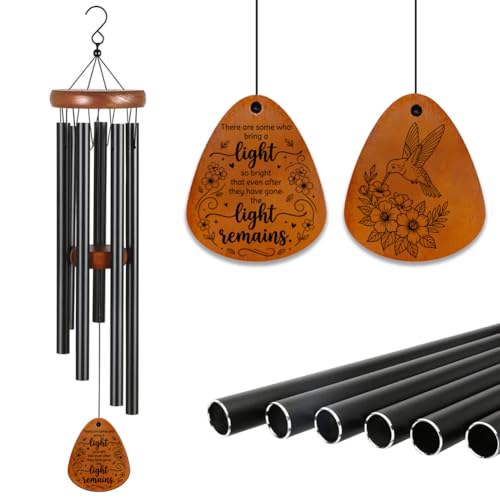 Sympathy Gifts for Loss of Loved One Wind Chimes for Outside Memorial Sympathy Wind Chime Gifts for Bereavement Metal Windchimes for Outdoors, Patio, Garden, Yard, Home Decor(Memorial) - size: Memorial A