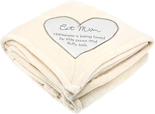 Pavilion Gift Company - Cat Mom Gift Soft Royal Plush Blanket 50x60 Inch - style: Cat Mom