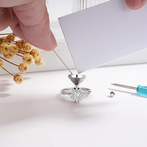 925 Sterling Silver Urn Rings for Ashes for Women - Sunflower Ash Ring Cubic Zirconia Memorial Keepsake Cremation Jewelry Gifts for Loss of a Loved One - style: Sunflower
