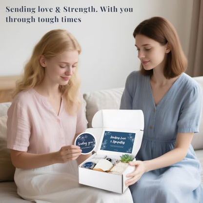 Sympathy Gift Basket for Loss of Loved One, Christian Grief Care Package | Condolence Gift Box for Loss of Mother Father Husband Friend Child Baby, Bereavement Remembrance Gift for Women Men Healing