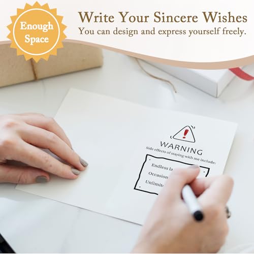 Qiliji Funny Anniversary Card for Boyfriend Girlfriend, Hilarious Anniversary Card for Husband Wife, Marriage Milestone Cards for Him Her, Your Extended Warranty Has Expired - color: Anniversary
