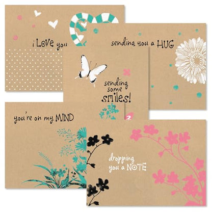 Current Greeting Card Set - style: Kraft
