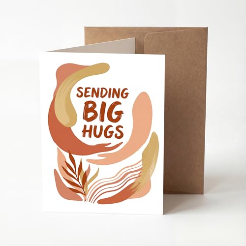 Sympathy Card, Sending Big Hugs Get Well Soon For - color: Sympathy Card 015