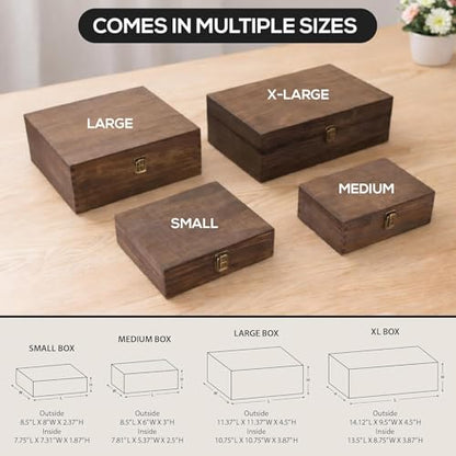 Personalized Baptism Keepsake Box, Christening & First Communion Gift | Add name & ceremony date. Holds baptism photos, rosary & candle. 12 designs, 4 sizes, 4 finishes & optional inside engraving. - style: 14. Baptism Designs 2