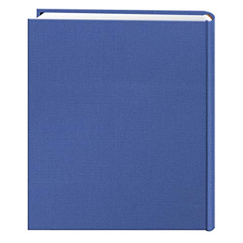 Fabric Frame Cover Photo Album 200 Pockets Hold 5x7 Photos, Sky Blue - color: Sky Blue