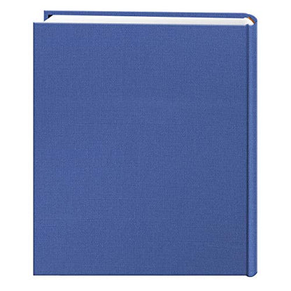 Fabric Frame Cover Photo Album 200 Pockets Hold 5x7 Photos, Sky Blue - color: Sky Blue
