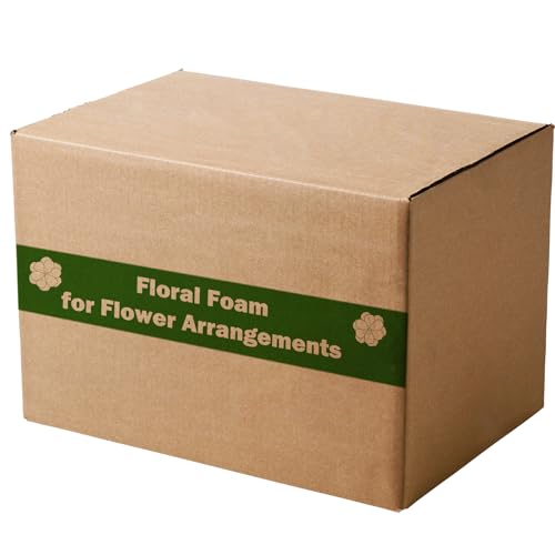 Prashent 96Pcs Floral Foam Blocks Green Wet Dry Flower Foam Plant Foam for Fresh & Artificial Flower Arrangements DIY Craft 5.5”L x 3.1”W x 1.7”H - color: 96PCS-Blocks
