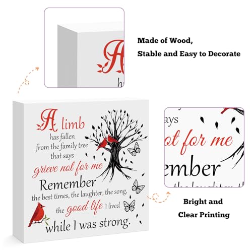 Memorial Bereavement Gifts Sympathy Gifts for Loss of Loved Mother Father Husband Wife Sister Brother Funeral Grief Think of You Gift Condolence Remembrance Decor Table Desk Decor