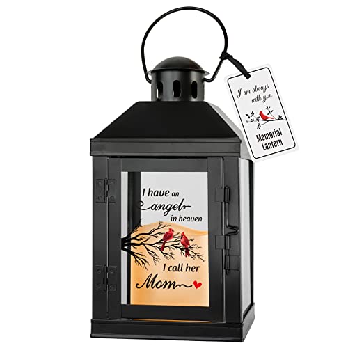 Memorial Lantern, Sympathy Gifts for Loss of Mother, Bereavement Gifts, Memorial Gifts, Rememberance Gifts for Loss of Loved One - color: Mom