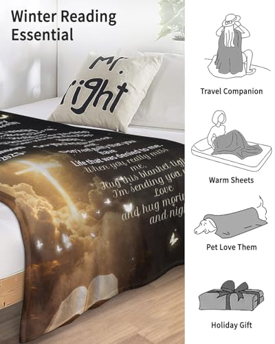 Custom Memorial Blanket with Photos for Loss of Loved One, Thanksgiving Gifts Personalized Sympathy Blanket for Loss of Dad Mom Husband Wife Friend of Loved One Gifts, Ships Next Day Made in USA - color: Style 4