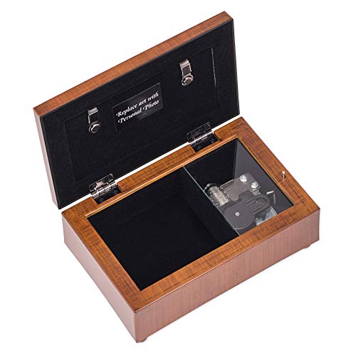 Cottage Garden Confirmed On This Day Woodgrain Petite Keepsake Music Box Plays Ave Maria