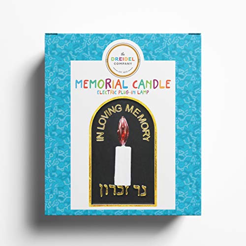 1 X Plug In Yahrzeit Light-No bulb needed! Memorialize your Loved one Safely and with Ease!
