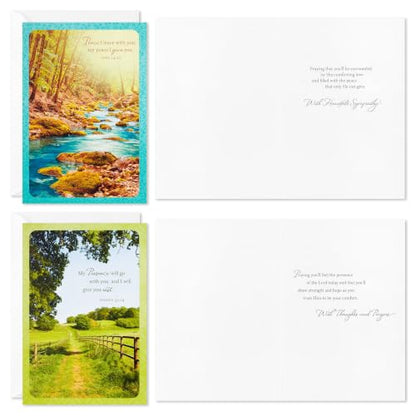 Hallmark DaySpring Religious Sympathy Cards, 16-Pack (Christian Prayers) - color: Sympathy Cards