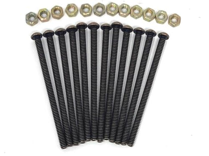 Knob Bolts for Ceramic & Glass Pulls and Knobs, Stainless Steel 10-24, Pack of 10 (2.5",3",3.5" OR 3.75" Bronze. (2.5" Bolts ONLY) - size: 2.5" Bolts ONLY