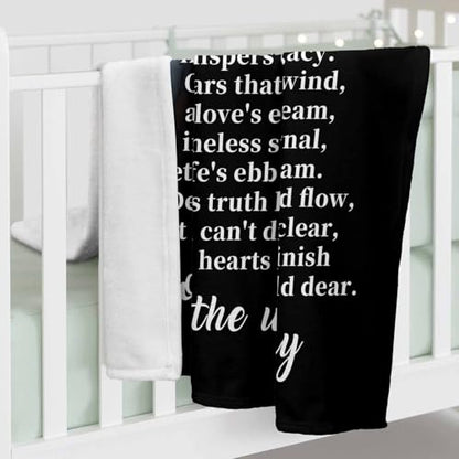 Custom Memorial Blanket with Pictures for Loss of Loved One, Printed in USA, Customized Photo Throw Blanets, Personalized Sympathy Blanket for Loss of Dad Mom Husband Wife Family Friend Cat Dog - color: Design 04