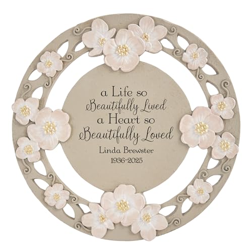Let's Make Memories Personalized A Beautiful Life Sympathy Garden Stone - Garden Memorial - style: A Beautiful Life