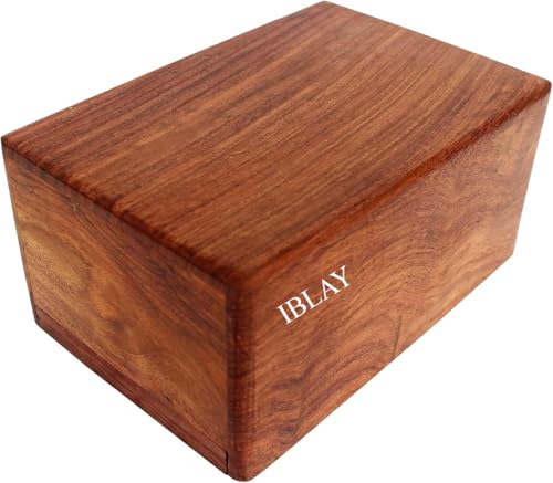 Wooden Urn Box - Urn for Human Ashes Funeral Cremation Urn(X-Small) - size: X-Small