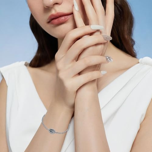 Birth Flower Urn Bracelet for Ashes for Women 925 Sterling Silver Cremation Bracelet Memorial Keepsake Jewelry for Human Ashes - style: 11-November-Chrysanthemum-Custom