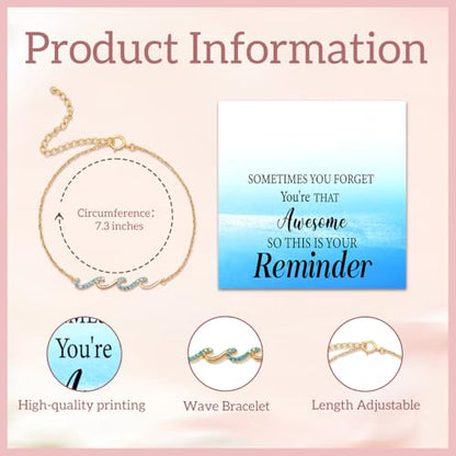 Bracelets Gifts Accessories Survivor Gifts for Friend Mom Women Grandma - color: retirement