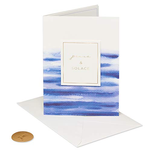 Papyrus Sympathy Card (There Are No Words) - color: Peace and Solace