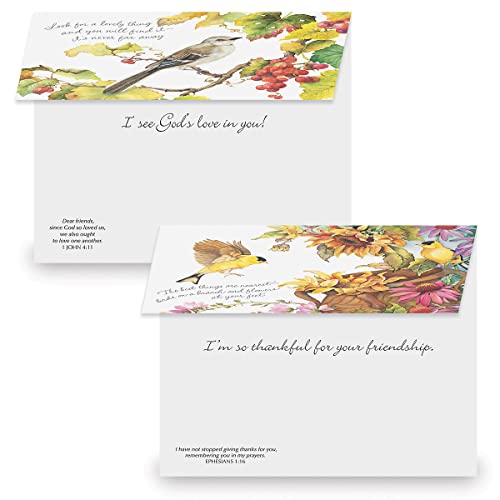 Current Nature's Serenade Thinking of You Cards Religious with Envelopes - Assortment of 20 Greeting Cards, 10 Designs, Large 5" x 7" Christian Thinking of You Cards - style: Nature's Serenade Religious2