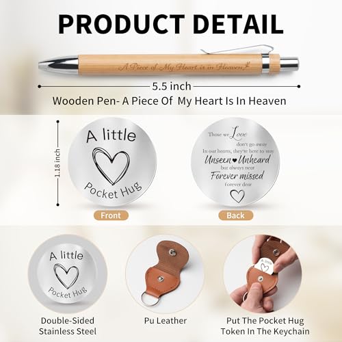 Memorial Gifts for Loss of Husband - Letters to My Husband in Heaven Grief Journal & Pen Set, Leather A5 Notebook With Photo Cover, Sympathy Bereavement Gifts for Widow, Loss of Spouse Memorial Gift Set - style: Husband