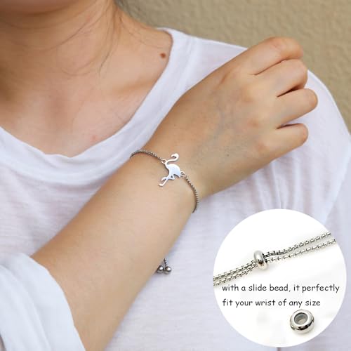 RZKING Bracelet For Women, Birthday Thank You Inspirational Gifts For Women - style: Flamingo