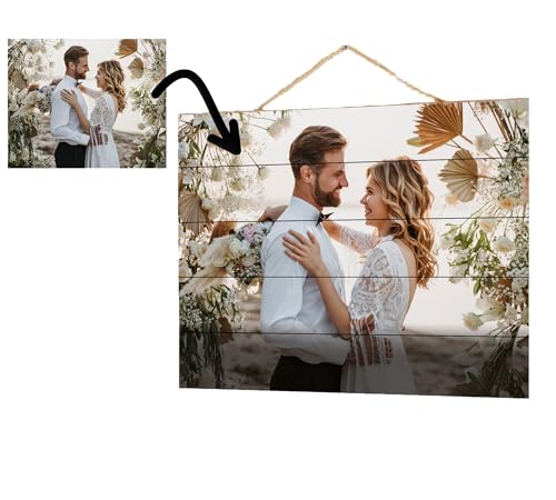 Personalized Wooden Photo Print from Your Picture - color: Modern Photo