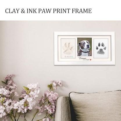 MYPAWLETS Paw Print Frame Kit,Dog/Cat Paw Print Keepsake,XL White - color: Extra Large-white