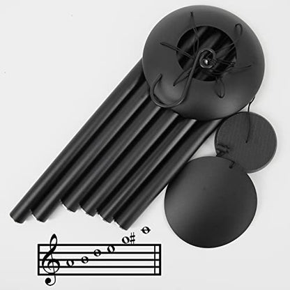 ASTARIN 36in Memorial Wind Chimes Black - size: 36" Black