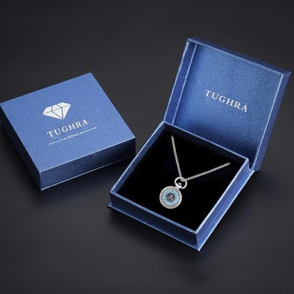 TUGHRA Mother's Day Gifts Gold Locket Necklaces for Women, 925 Sterling Silver Heart Photo Lockets Memorial Keepsake Jewelry Gift for Mom, Wife, Daughter - style: 2766-Timer