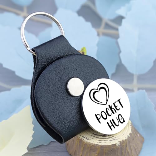 Pocket Hugs from Heaven Sympathy Gifts for Loss of Loved One | Pocket Hug Token Memorial Gifts for Loss of Mom Dad Grandpa Grandma in Memory of Loved One Gift Sympathy Condolence Gift