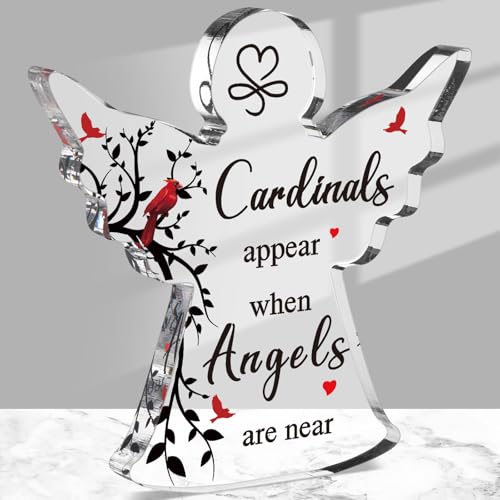 Jetec Sympathy Bereavement Gift in Memory of Loved One,Active Cardinal - style: Active Cardinal