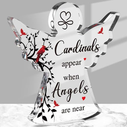 Jetec Sympathy Bereavement Gift in Memory of Loved One,Active Cardinal - style: Active Cardinal