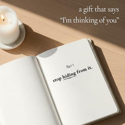 The Messy Grief Journal – Guided Grief Journal for Loss, Healing & Remembrance | Hardcover Bereavement Journal with Writing Prompts for Grief | ... Loss of Loved One | Condolences Gift for Loss - color: Gray