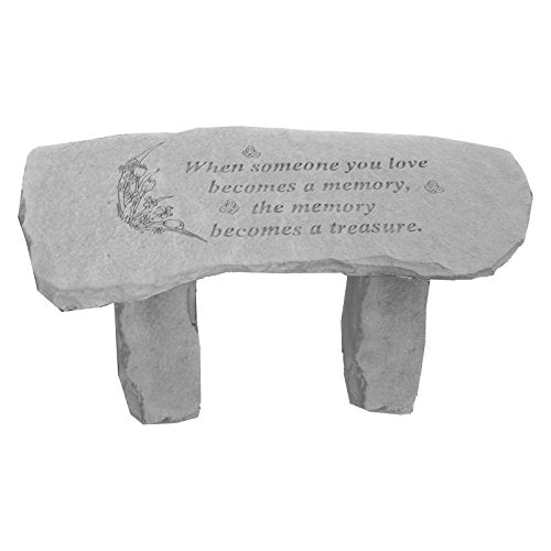 Kay Berry When Someone You Love...Sm Bench Decorative Stones, Multicolor