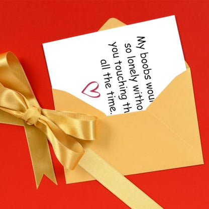 Funny Valentine's Day Card Husband, Dirty Anniversary Card Valentine Gift Love Birthday Valentine's Day Cards For Husband Boyfriend, Sexy Birthday Card Gift for Him, Adult Valentines Day Card Men - color: #2