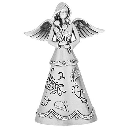 Angel of Caregivers - Faithful Angels Pewter Angel Figurine - in Gift Box