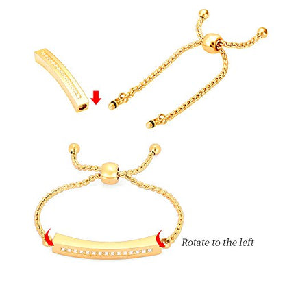 Minicremation Shiny Crystal Cremation Bracelet for Ashes for Women Cube Urn Bangle Locket Ash Holder Memorial Jewelry Bracelet Keepsake Gift - color: Customize