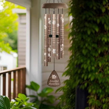 Carson 30" 'Beautiful Memories' Memorial Garden/Patio/Porch Outdoor Decor Windchime